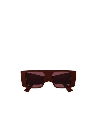 Gucci Full Frame Sunglasses In Brown