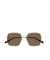 Gucci Full Frame Sunglasses In Brown
