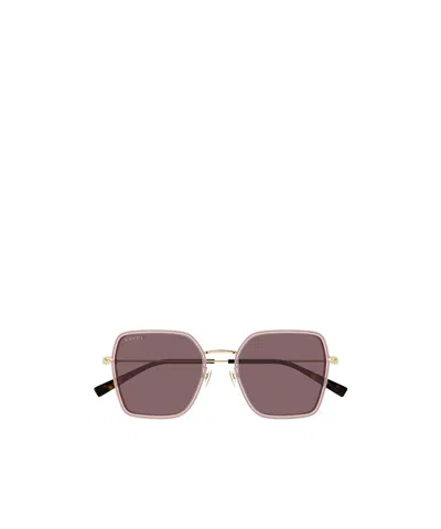Gucci Full Frame Sunglasses In Brown