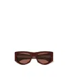 Gucci Full Frame Sunglasses In Brown