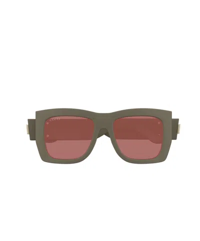 Gucci Full Frame Sunglasses In Brown