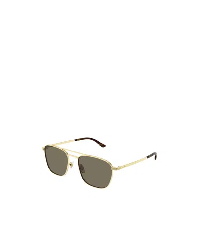 Gucci Full Frame Sunglasses In Green
