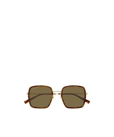 Gucci Full Frame Sunglasses In Green