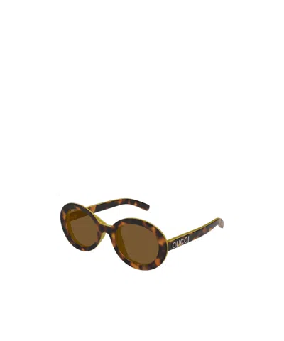Gucci Full Frame Sunglasses In Green