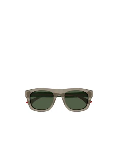 Gucci Full Frame Sunglasses In Green