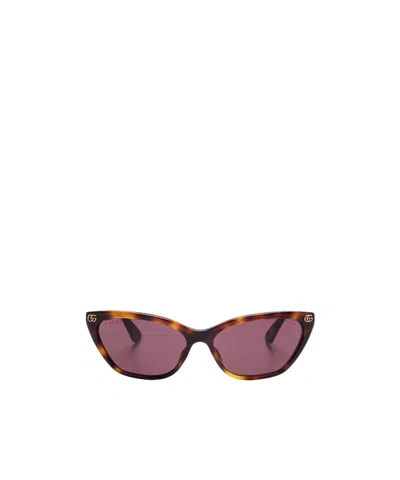 Gucci Full Frame Sunglasses In Pink
