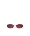 Gucci Full Frame Sunglasses In Red