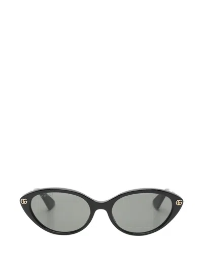 Gucci Full-rim Sunglasses In Black