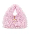 Gucci Fur Handbag In Pink
