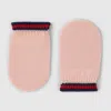 Gucci Babies' Fäustlinge Aus Wolle Mit Web