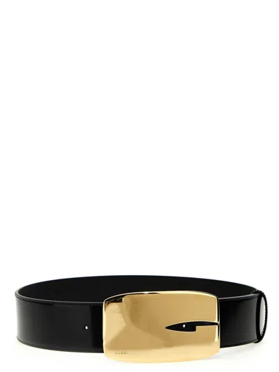 Gucci 'g' Belt In Black