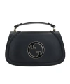Gucci Medium Blondie Leather Crossbody Bag In Black