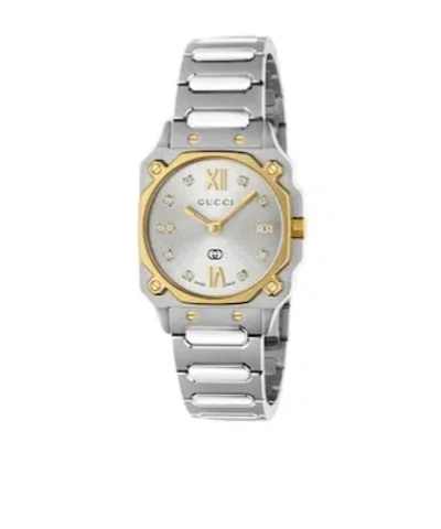 Gucci G-flat Watch, 24mm In Silver