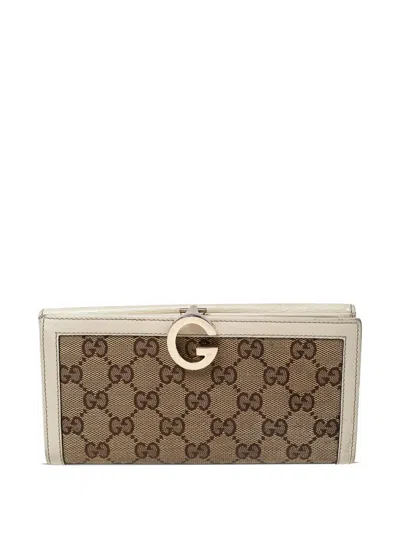 Pre-owned Gucci G-logo Wallet