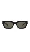 Gucci G Monogram Rectangular Sunglasses In Black