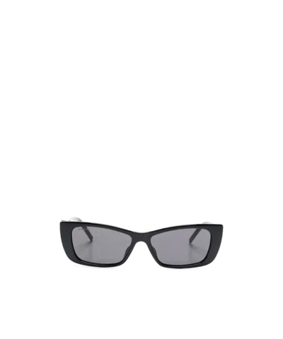 Gucci G-motif Cat-eye Sunglasses In Gray