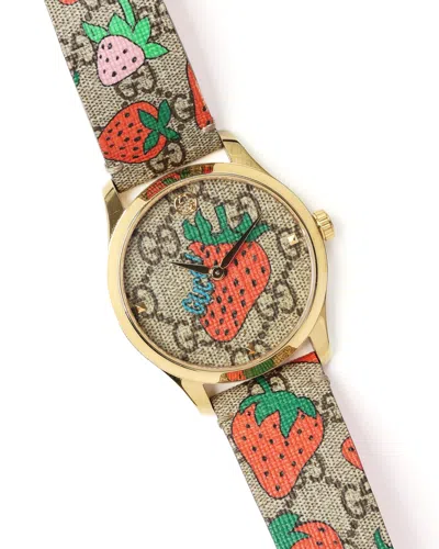 Gucci G Timeless 38mm Quartz Watch In Multi