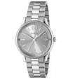 GUCCI GUCCI G-TIMELESS 38MM YA1264232 MEN'S WATCH – SILVER DIAL, STAINLESS STEEL BRACELET