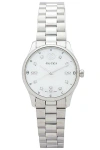 Gucci G-timeless Slim Watch In Silver