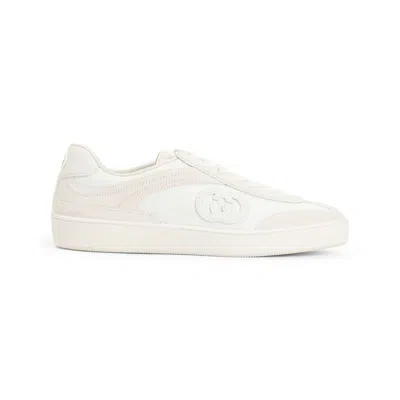 Gucci G74 Off White Textile Trainers