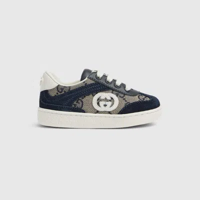 Gucci Babies' G74 Sneaker In Blue