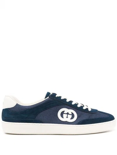GUCCI GUCCI G75 LEATHER SNEAKER
