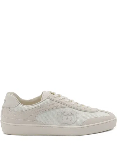 Gucci G75 Low-top Sneakers In White