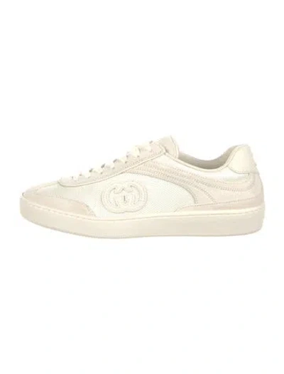 Pre-owned Gucci G75 Sneakers W/ Tags In White
