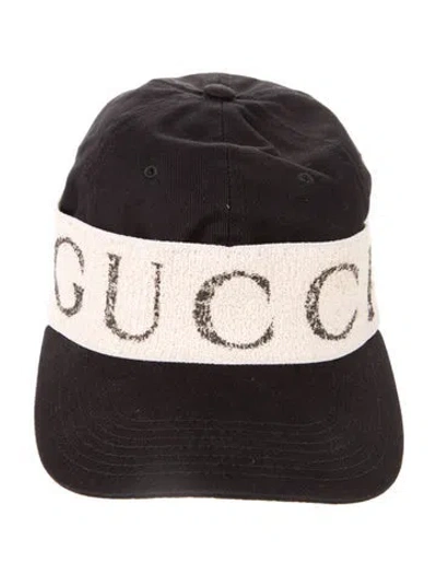 Pre-owned Gucci Gabardina Baseball Cap W/ Tags In Black