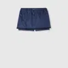 Gucci Gabardine Nylon Skort With Metal Logo