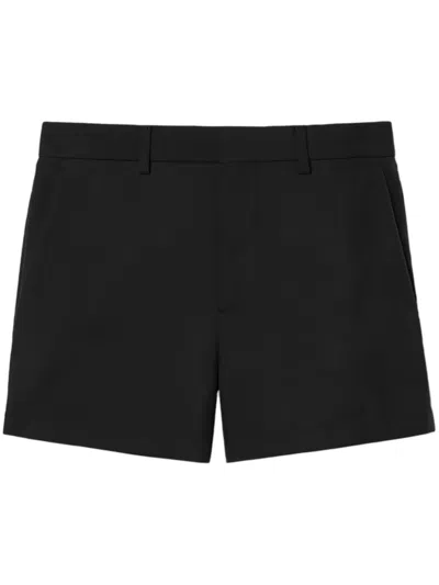 Gucci Gabardine Shorts In Black