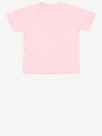 Gucci Galaxy Print Cotton T-shirt In Pink
