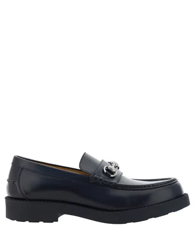 Gucci Gancini Loafers In Black