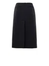 Gucci Gaucho Skirt In Black
