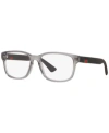 Gucci Eyewear Rectangular Frame Glasses In Gray