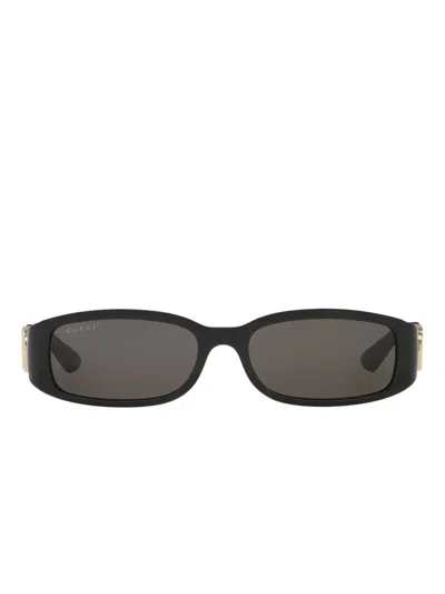 Gucci Rectangular-frame Sunglasses In Multicolor