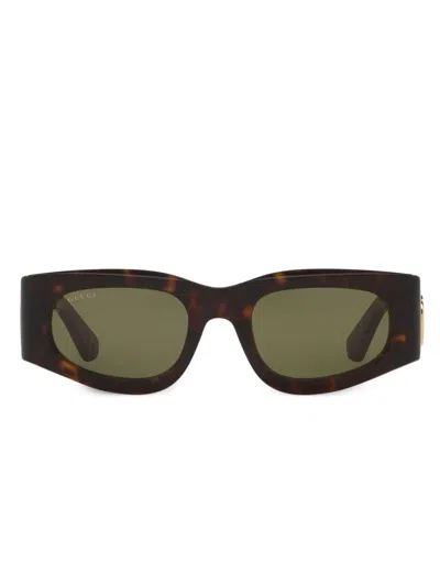 GUCCI GC002288 RECTANGLE-FRAME SUNGLASSES