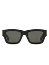 Gucci Womens Black Gg1668s Square-shape Acetate Sunglasses In Black