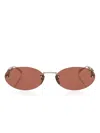 Gucci Gc002456 Gg1922s In Orange