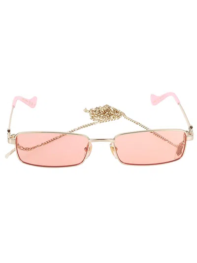 Gucci Gc1600s Sunglasses In Gold