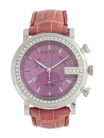 Pre-owned Gucci G-chrono Watch In Multi
