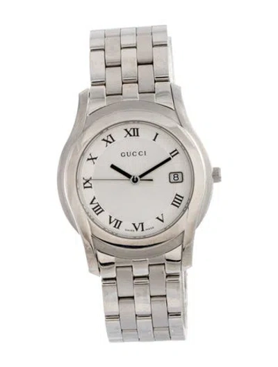 Pre-owned Gucci G-class Watch, 35mm In Multicolor