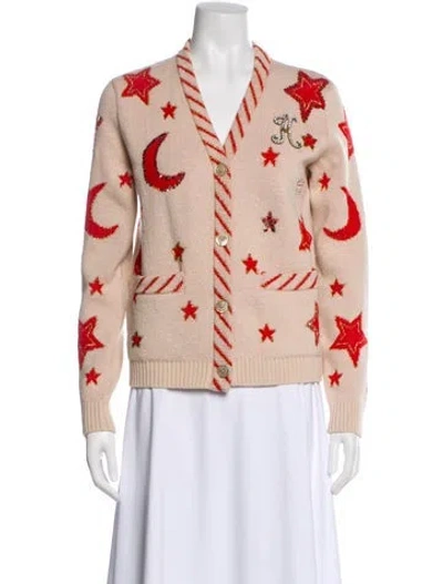 Pre-owned Gucci Gemini Wool Sweater In Multi