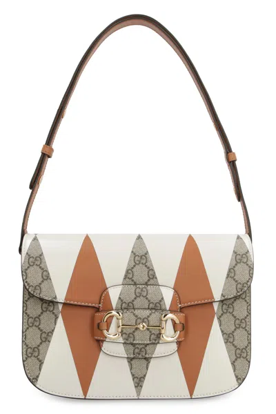 Gucci Geometric Brown Shoulder Bag For Women In Ss23 Collection