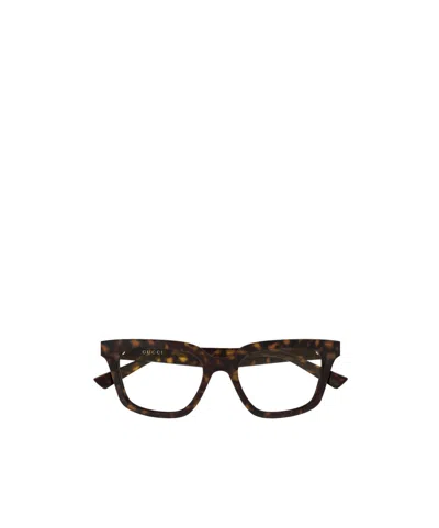 Gucci Geometric Flat Lens In Black