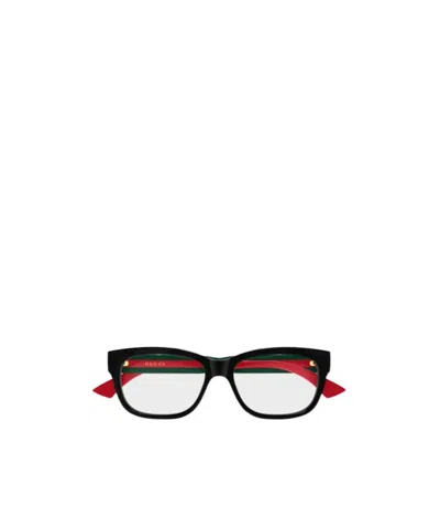 Gucci Geometric Flat Lens In White
