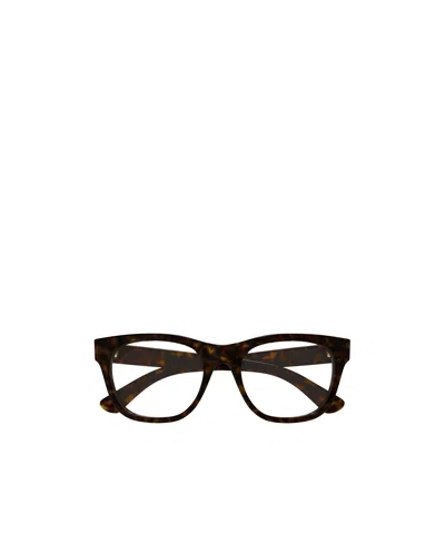 GUCCI GUCCI EYEWEAR SQUARE FRAME GLASSES