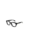 Gucci Geometric Flat Mirror In Black