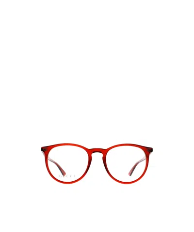 Gucci Geometric Flat Mirror In Brown