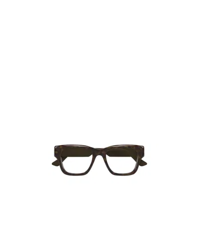 GUCCI GUCCI EYEWEAR SQUARE FRAME GLASSES